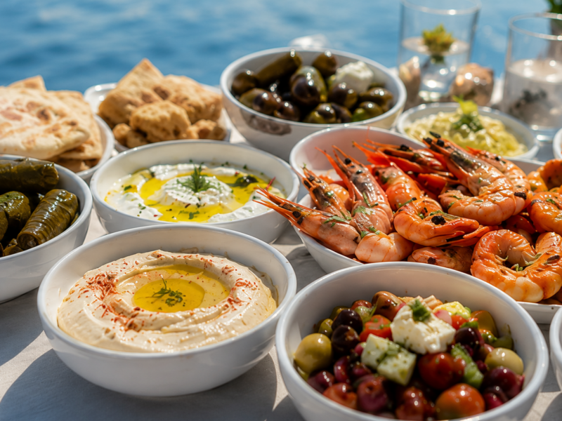 5 Star Menu — yacht catering on board