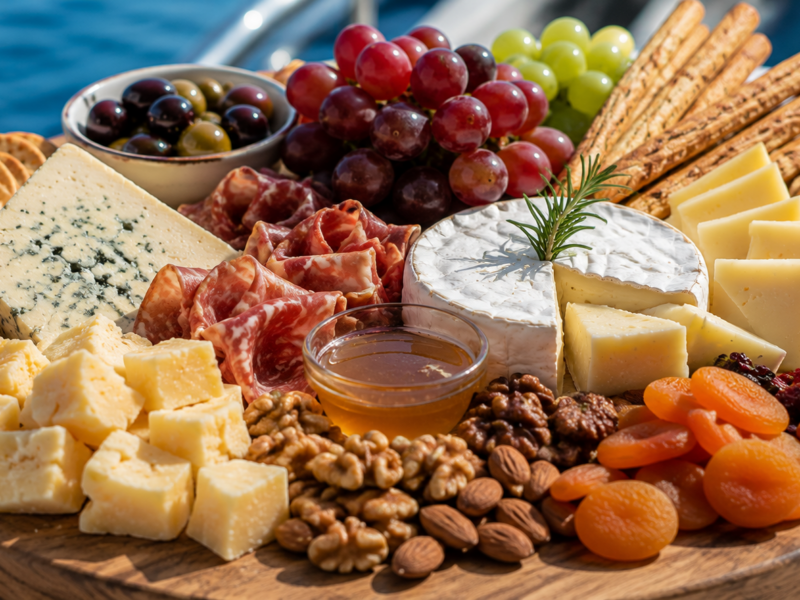 Cheese Platter — yacht catering on board